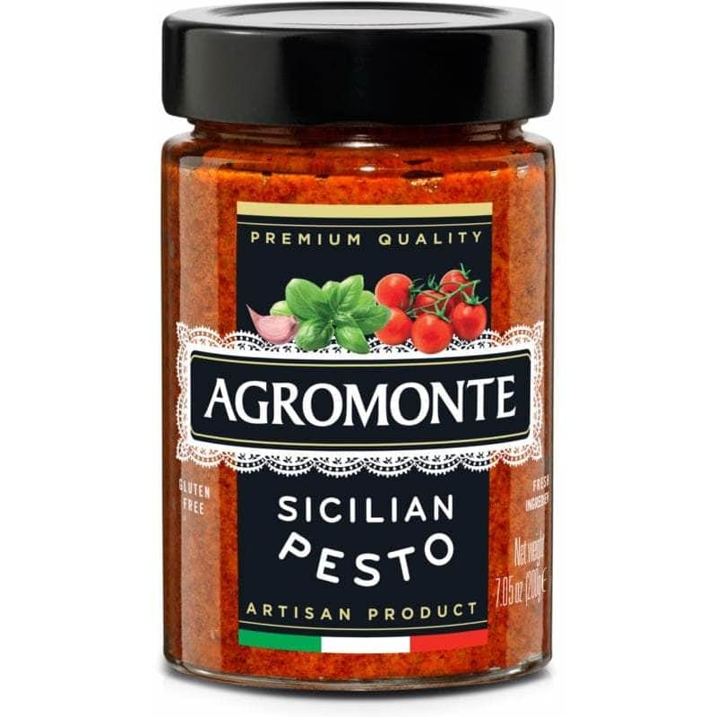AGROMONTE Grocery > Pantry > Pasta and Sauces AGROMONTE: Sicilian Pesto, 7.05 oz