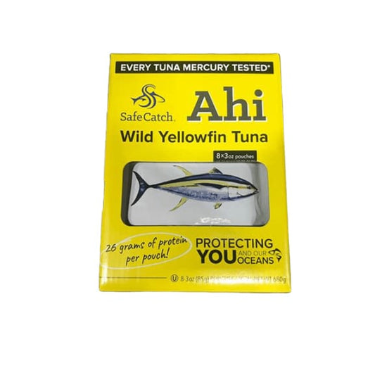 Ahi Wild Yellowfin Tuna, 8 x 3 oz. - ShelHealth.Com