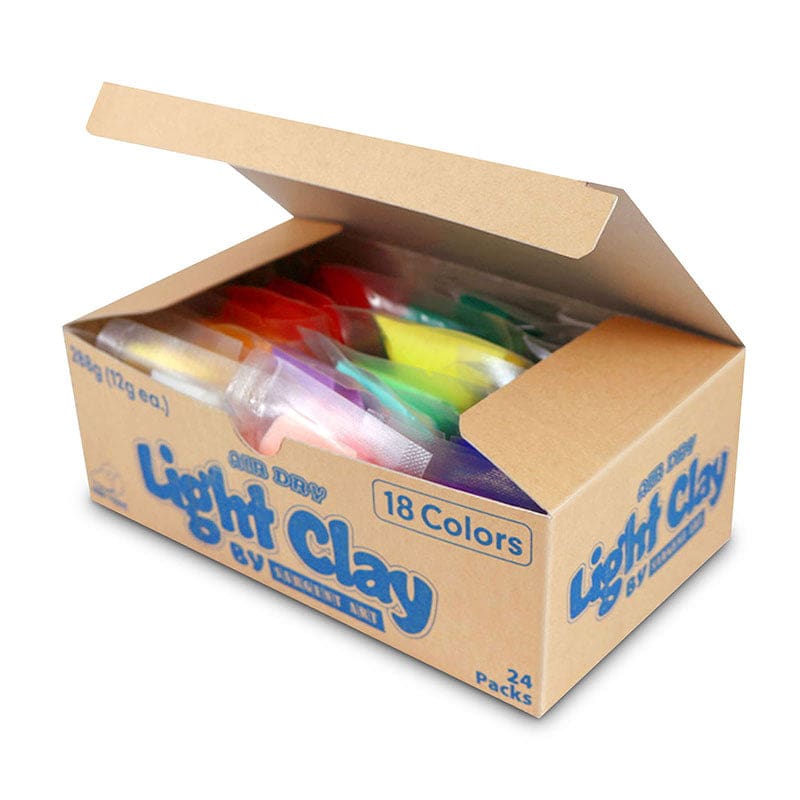 Air Light Clay Set 18 Colors 24/Pk (Pack of 3) - Clay & Clay Tools - Sargent Art Inc.