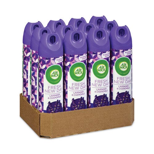 Air Wick Aerosol Air Freshener Lavender And Chamomile 8 Oz Aerosol Spray 12/carton - Janitorial & Sanitation - Air Wick®
