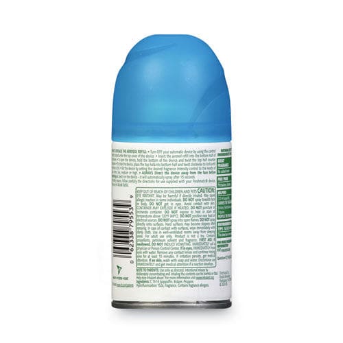 Air Wick Freshmatic Ultra Automatic Spray Refill Fresh Waters 5.89 Oz Aerosol Spray 6/carton - Janitorial & Sanitation - Air Wick®