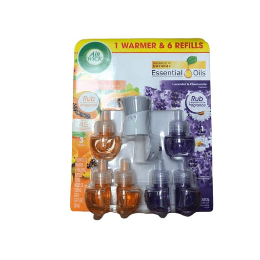 Air Wick Hawaii/ Lavender Oil Warmer with Refills Pack, 6 ct. - ShelHealth.Com