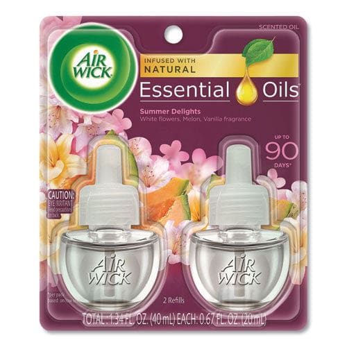 Air Wick Life Scents Scented Oil Refills Paradise Retreat 0.67 Oz 2/pack - Janitorial & Sanitation - Air Wick®