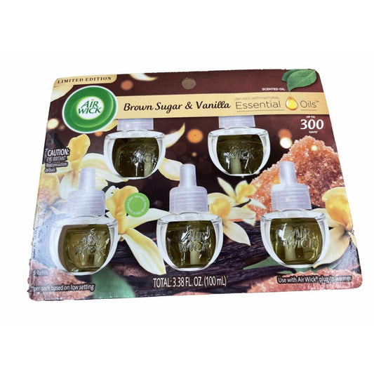 Air Wick Air Wick Plug in Scented Oil Refill, Fall Limited Edition , Multiple Choice Scent, 5 ct (3.38 oz)