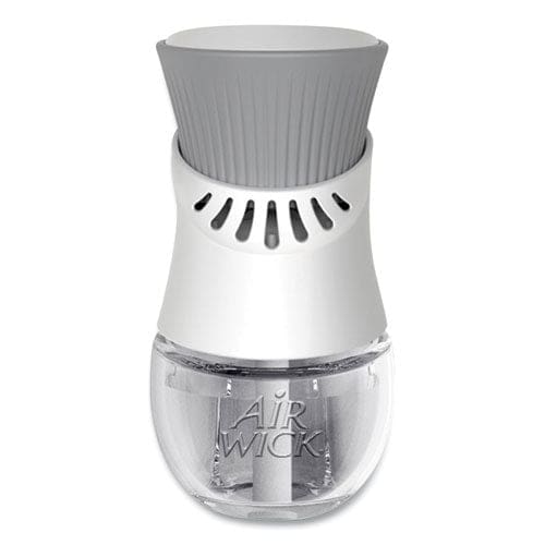 Air Wick Scented Oil Warmer 1.75 X 2.69 X 3.63 White/gray 6/carton - Janitorial & Sanitation - Air Wick®