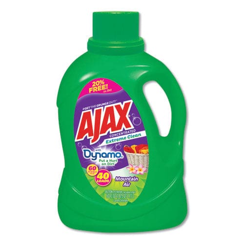 Ajax Laundry Detergent Liquid Extreme Clean Mountain Air Scent 40 Loads 60 Oz Bottle 6/carton - Janitorial & Sanitation - Ajax®