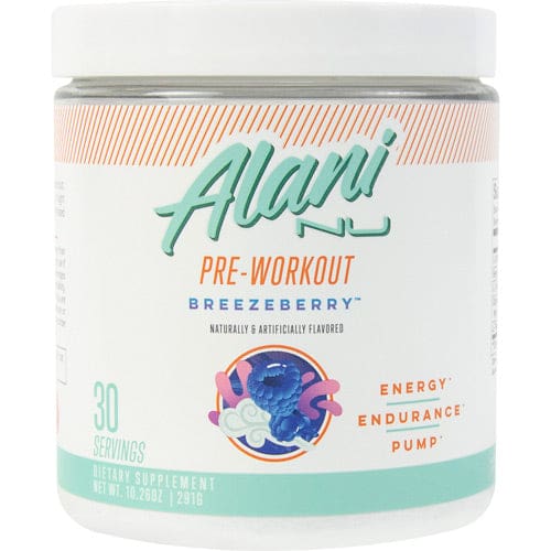 Alani Nu Pre-Workout Breezeberry 30 servings - Alani Nu
