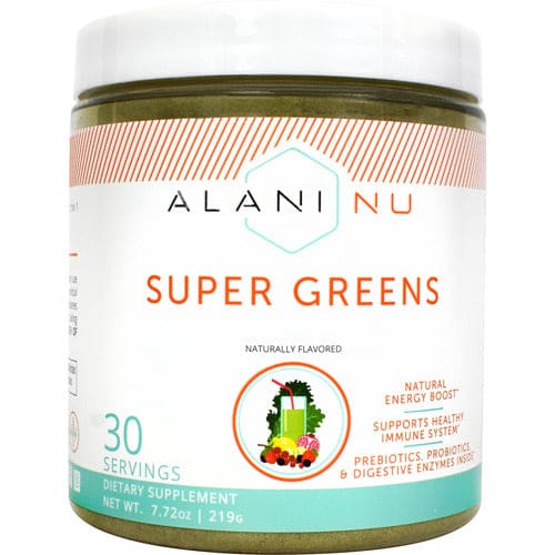 Alani Nu Super Greens Naturally Flavored 30 servings - Alani Nu