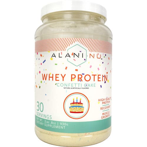 Alani Nu Whey Protein Confetti Cake 30 servings - Alani Nu