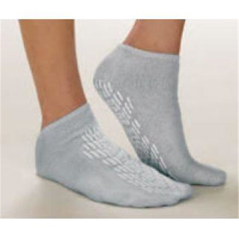 AlbaHealth Socks Tread 3Xlg Heather Grey Bariatric Case of 48 - Apparel >> Stockings and Socks - AlbaHealth