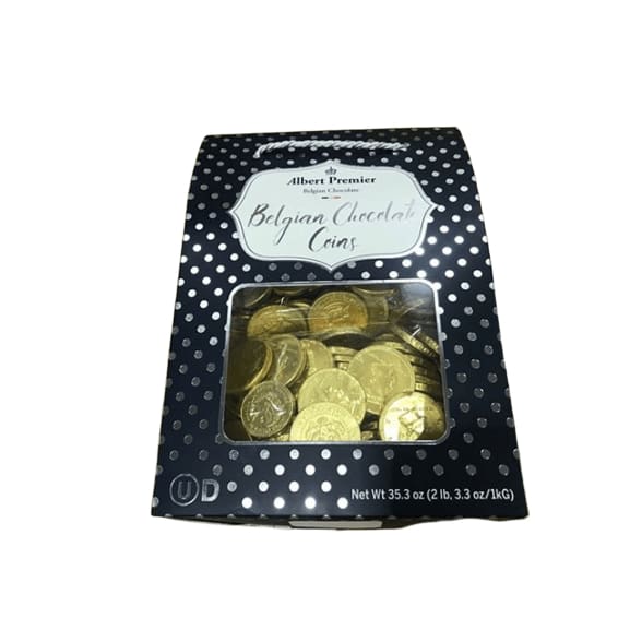Albert Premier Belgian Chocolate Coins 35.3 OZ - ShelHealth.Com