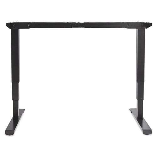 Alera Adaptivergo 3-stage Electric Height-adjustable Table Base With Memory Controls 48 To 72 W X 24 To 36d X 25 To 50.7h Black - Furniture