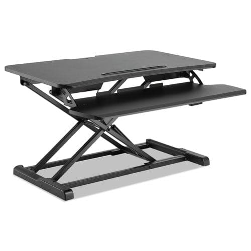 Alera Adaptivergo Single-tier Sit-stand Lifting Workstation 26.4 X 18.5 X 1.8 To 15.9 Black - Furniture - Alera®