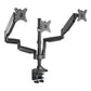 Alera Adaptivergo Triple Arm With Usb For 32 Monitors 360 Deg Rotation +90/-90 Deg Tilt 90 Deg Pan Black Supports 15.4 Lb - Furniture -