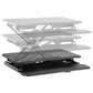 Alera Adaptivergo Two-tier Sit-stand Lifting Workstation 31.5 X 26.13 X 4.33 To 19.88 Black - Furniture - Alera®