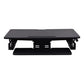 Alera Adaptivergo Two-tier Sit-stand Lifting Workstation 35.12 X 31.1 X 5.91 To 19.69 Black - Furniture - Alera®