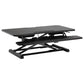 Alera Adaptivergo Two-tier Sit-stand Lifting Workstation 37.38 X 26.13 X 4.69 To 19.88 Black - Furniture - Alera®