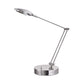 Alera Adjustable Led Task Lamp With Usb Port 11w X 6.25d X 26h Brushed Nickel - School Supplies - Alera®