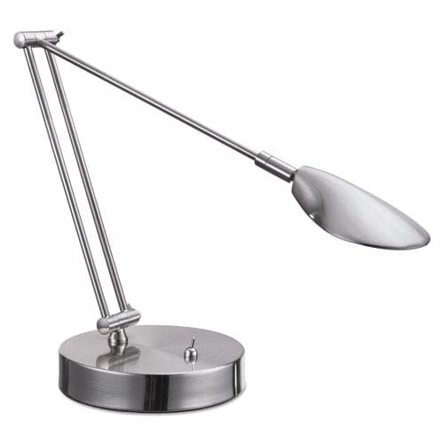 Alera Adjustable Led Task Lamp With Usb Port 11w X 6.25d X 26h Brushed Nickel - School Supplies - Alera®