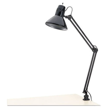 Alera Architect Lamp Adjustable Clamp-on 6.75w X 20d X 28h Black - School Supplies - Alera®