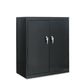 Alera Assembled 78 High Heavy-duty Welded Storage Cabinet Four Adjustable Shelves 36w X 24d Black - Furniture - Alera®