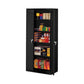 Alera Assembled 78 High Heavy-duty Welded Storage Cabinet Four Adjustable Shelves 36w X 24d Black - Furniture - Alera®
