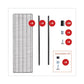 Alera Ba Plus Wire Shelving Kit Four-shelf 72w X 24d X 72h Black Anthracite Plus - Office - Alera®