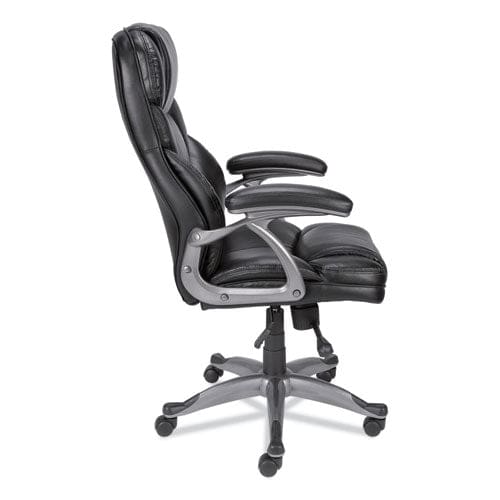 Alera Alera Birns Series High-back Task Chair Supports Up To 250 Lb 18.11 To 22.05 Seat Height Black Seat/back Chrome Base - Furniture -