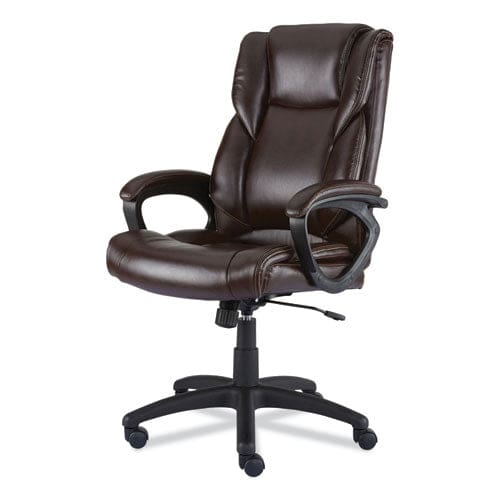 Alera Alera Brosna Series Mid-back Task Chair Supports Up To 250 Lb 18.15 To 21.77 Seat Height Brown Seat/back Brown Base - Furniture -
