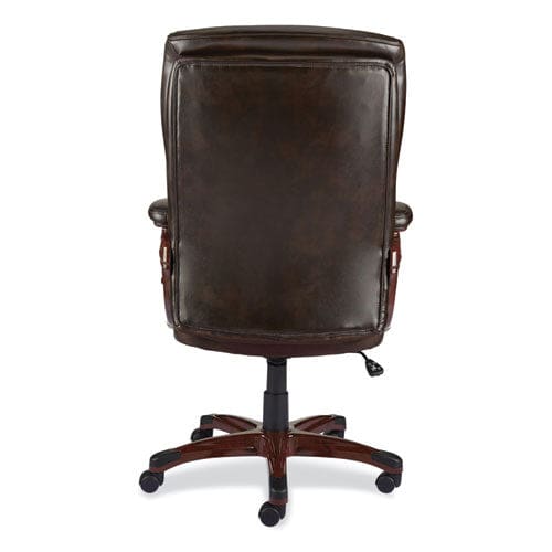 Alera Alera Darnick Series Manager Chair Supports Up To 275 Lbs 17.13 To 20.12 Seat Height Brown Seat/back Brown Base - Furniture - Alera®