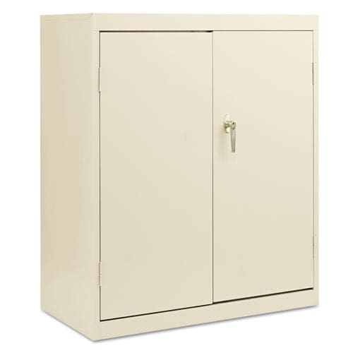 Alera Economy Assembled Storage Cabinet 36w X 18d X 72h Black - Furniture - Alera®