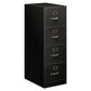 Alera Economy Vertical File 4 Legal-size File Drawers Black 18 X 25 X 52 - Furniture - Alera®