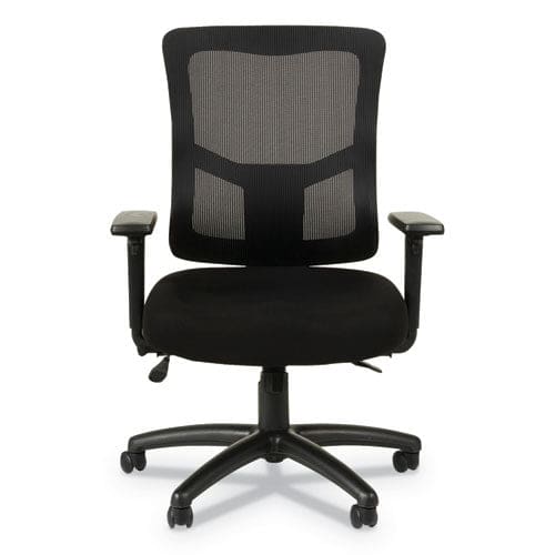 Alera Alera Elusion Ii Series Mesh Mid-back Synchro Seat Slide Chair Supports Up To 275 Lb 17.51 To 21.06 Seat Height Black - Furniture -