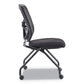 Alera Alera Elusion Mesh Nesting Chairs Supports Up To 275 Lb 18.1 Seat Height Black Seat Black Back Black Base 2/carton - Furniture -