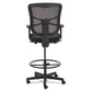 Alera Alera Elusion Series Mesh Stool Supports Up To 275 Lb 22.6 To 31.6 Seat Height Black - Office - Alera®
