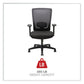 Alera Alera Envy Series Mesh High-back Multifunction Chair Supports Up To 250 Lb 16.88 To 21.5 Seat Height Black - Furniture - Alera®