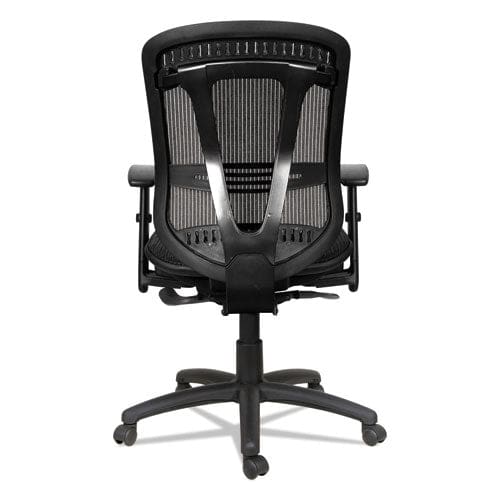 Alera Alera Eon Series Multifunction Mid-back Suspension Mesh Chair Supports Up To 275 Lb 17.51 To 21.25 Seat Height Black - Furniture -
