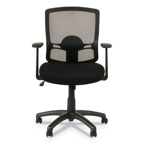 Alera Alera Etros Series Mesh Mid-back Chair Supports Up To 275 Lb 18.03 To 21.96 Seat Height Black - Furniture - Alera®