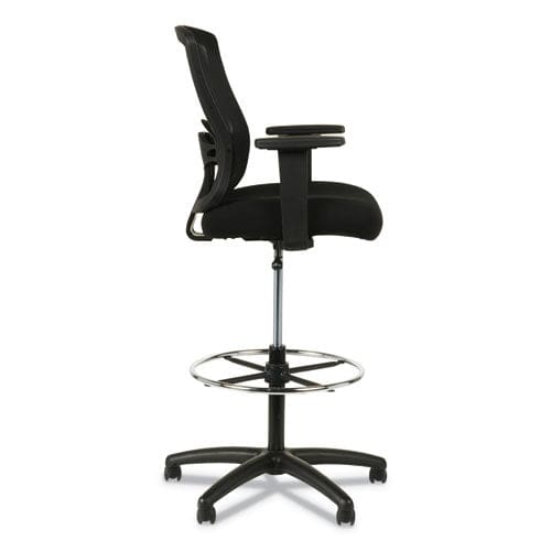 Alera Alera Etros Series Mesh Stool Supports Up To 275 Lb 25.19 To 35.23 Seat Height Black - Office - Alera®