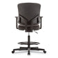 Alera Alera Everyday Task Stool Fabric Seat/back Supports Up To 275 Lb 20.9 To 29.6 Seat Height Black - Office - Alera®