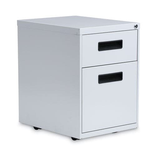 Alera File Pedestal Left Or Right 2-drawers: Box/file Legal/letter Light Gray 14.96 X 19.29 X 21.65 - Furniture - Alera®
