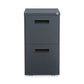 Alera File Pedestal Left Or Right 2 Legal/letter-size File Drawers Charcoal 14.96 X 19.29 X 27.75 - Furniture - Alera®
