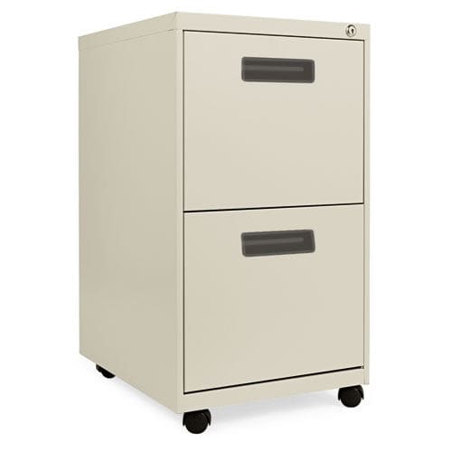 Alera File Pedestal Left Or Right 2 Legal/letter-size File Drawers Charcoal 14.96 X 19.29 X 27.75 - Furniture - Alera®