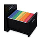 Alera File Pedestal Left Or Right 3-drawers: Box/box/file Legal/letter Black 14.96 X 19.29 X 27.75 - Furniture - Alera®