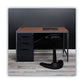 Alera File Pedestal Left Or Right 3-drawers: Box/box/file Legal/letter Charcoal 14.96 X 19.29 X 27.75 - Furniture - Alera®