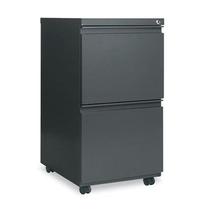 Alera File Pedestal With Full-length Pull Left Or Right 2 Legal/letter-size File Drawers Charcoal 14.96 X 19.29 X 27.75 - Furniture - Alera®