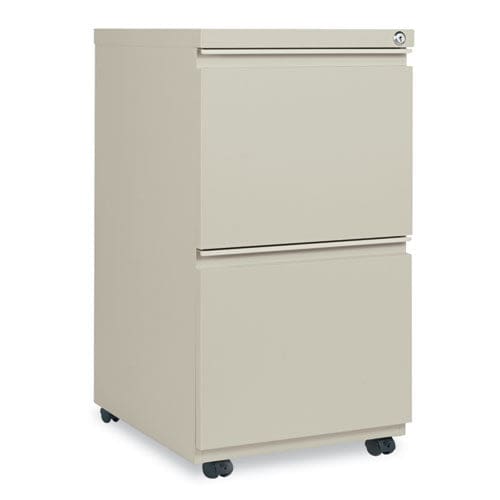 Alera File Pedestal With Full-length Pull Left Or Right 2 Legal/letter-size File Drawers Putty 14.96 X 19.29 X 27.75 - Furniture - Alera®