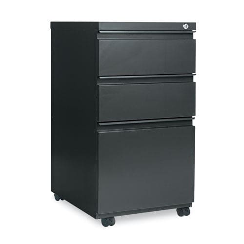 Alera File Pedestal With Full-length Pull Left Or Right 3-drawers: Box/box/file Legal/letter Charcoal 14.96 X 19.29 X 27.75 - Furniture -