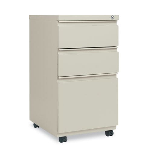 Alera File Pedestal With Full-length Pull Left Or Right 3-drawers: Box/box/file Legal/letter Putty 14.96 X 19.29 X 27.75 - Furniture -