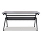 Alera Flip And Nest Table Base 55.88w X 23.63d X 28.5h Black - Furniture - Alera®